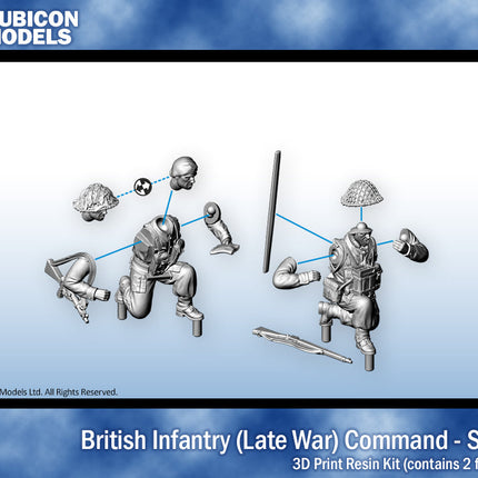 British Infantry (Late War) Command - Set 1