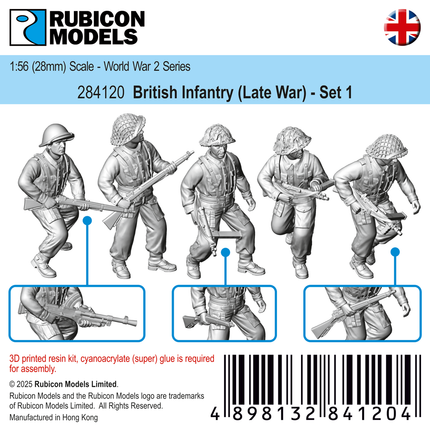 British Infantry (Late War) - Set 1