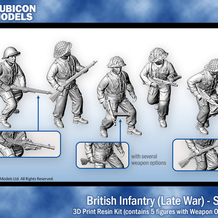 British Infantry (Late War) - Set 1