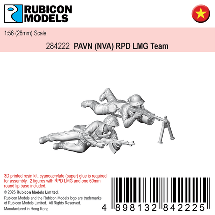PAVN (NVA) RPD LMG Team - Rubicon Models UK Ltd - 284222