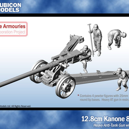 2.8cm Kanone 81/2 mit Bedienmannschaft
