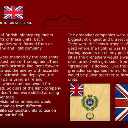 Waterloo British Infantry Flank Companies