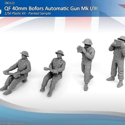 280123 - British 40mm Bofors Automatic Gun Mk I/III