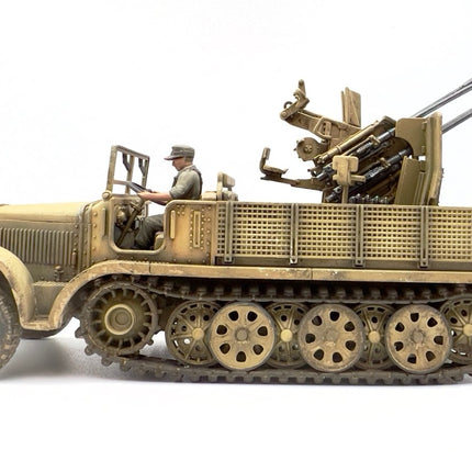 280073 - 2cm Flakvierling 38 with SdAh 51/52 Trailer & Crew