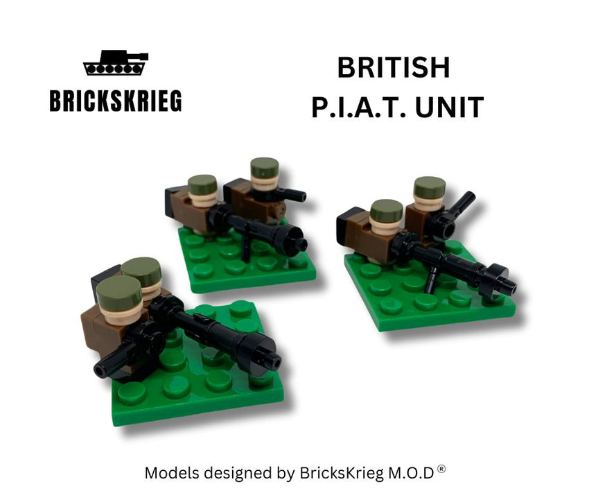 British PIAT Team - Brickskrieg - PAT-BR-01