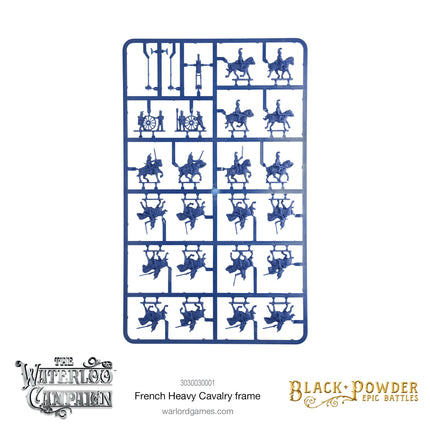 Epic Battles Waterloo - French Heavy Cavalry Sprue