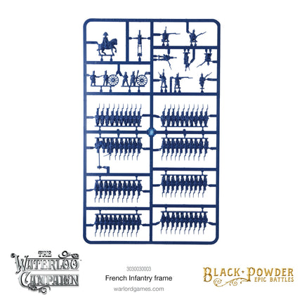 Epic Battles Waterloo - French Infantry Sprue