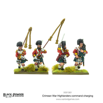 Highlanders Kommandogruppe im Sturmangriff (Krimkrieg)