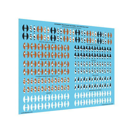 Black Powder Epic Battles: Zulu! - Zulu Impi Decal Sheet - Warlord Games