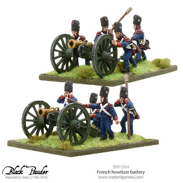 Napoleonic French Imperial Guard Howitzer Battery