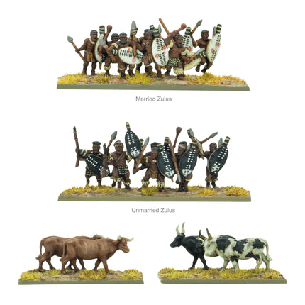 Black Powder Epic Battles: Zulu - Zulu Impi Brigade - Warlord Games