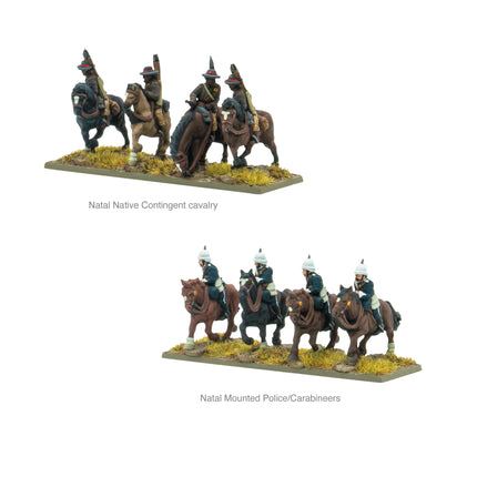 Black Powder Epic Battles: Zulu - British Army Cavalry Brigade - Warlord Games