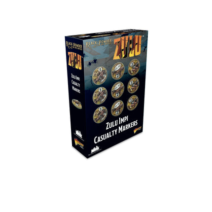 Black Powder Epic Battles: Zulu! - Zulu Impi Casualty Markers - Warlord Games