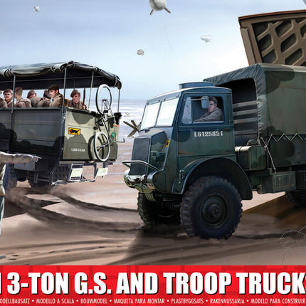 WWII 3-ton 4x4 General Service & Troop Trucks