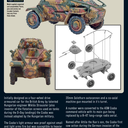 39M Csaba armoured car