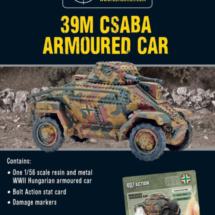 39M Csaba armoured car