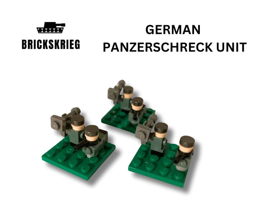 German Panzerschreck Unit - Brickskrieg - PZS-GE-01