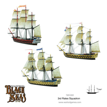 3rd Rates Squadron (1770 - 1830) - Schiffe - Warlord Games - 792010002