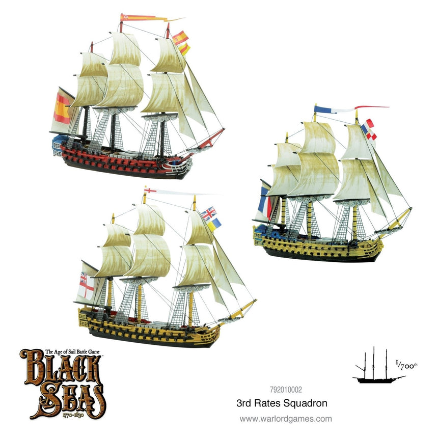 3rd Rates Squadron (1770 - 1830) - Schiffe - Warlord Games - 792010002