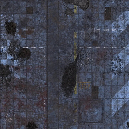 3'x3' Double G - Mat: Cyberpunk and Toxic Badlands - Zubehör - Gamemat - X3EX