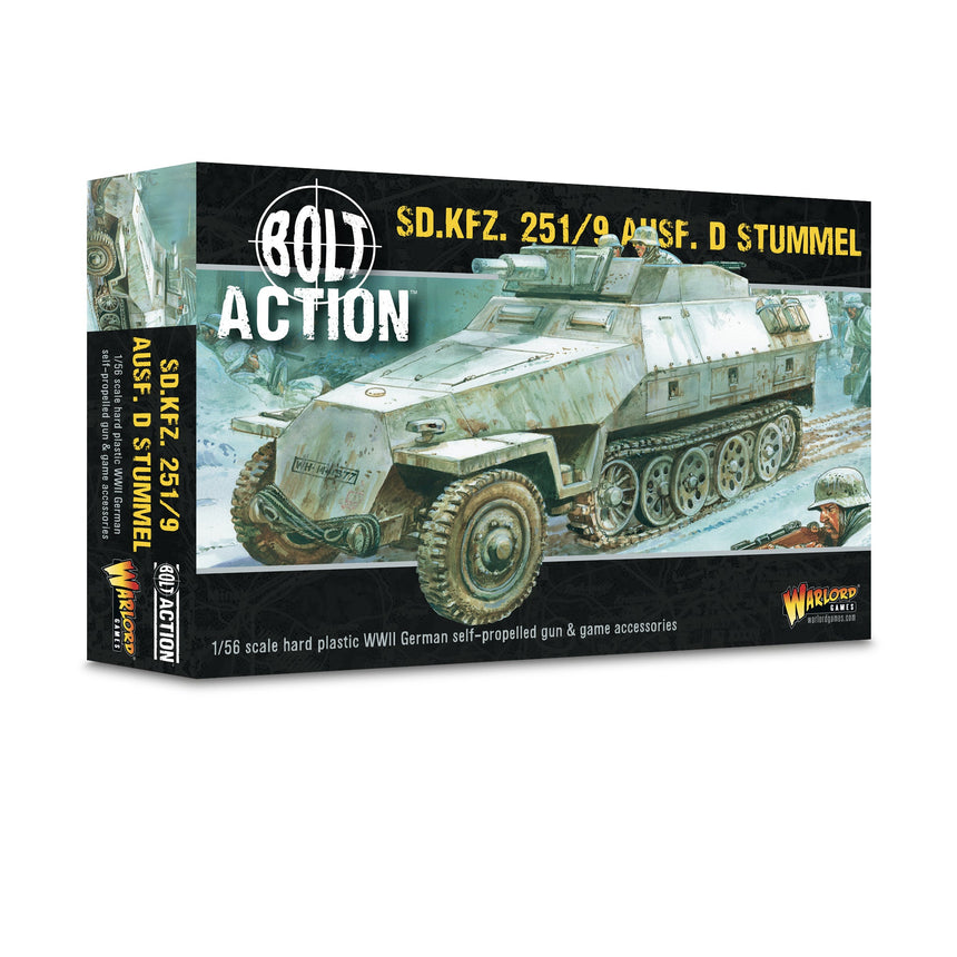 Sd.Kfz 251/9 Ausf D (Stummel) Half - Track - Fahrzeuge - Warlord Games - 402012005