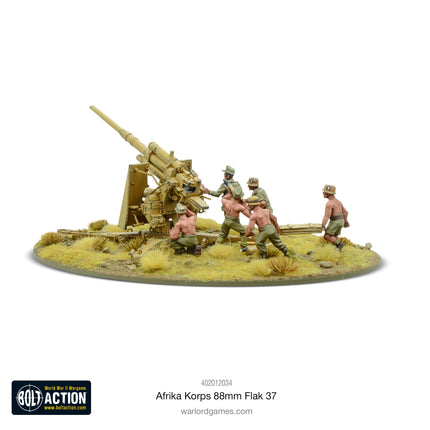 Afrika Korps 8,8cm Flak 37