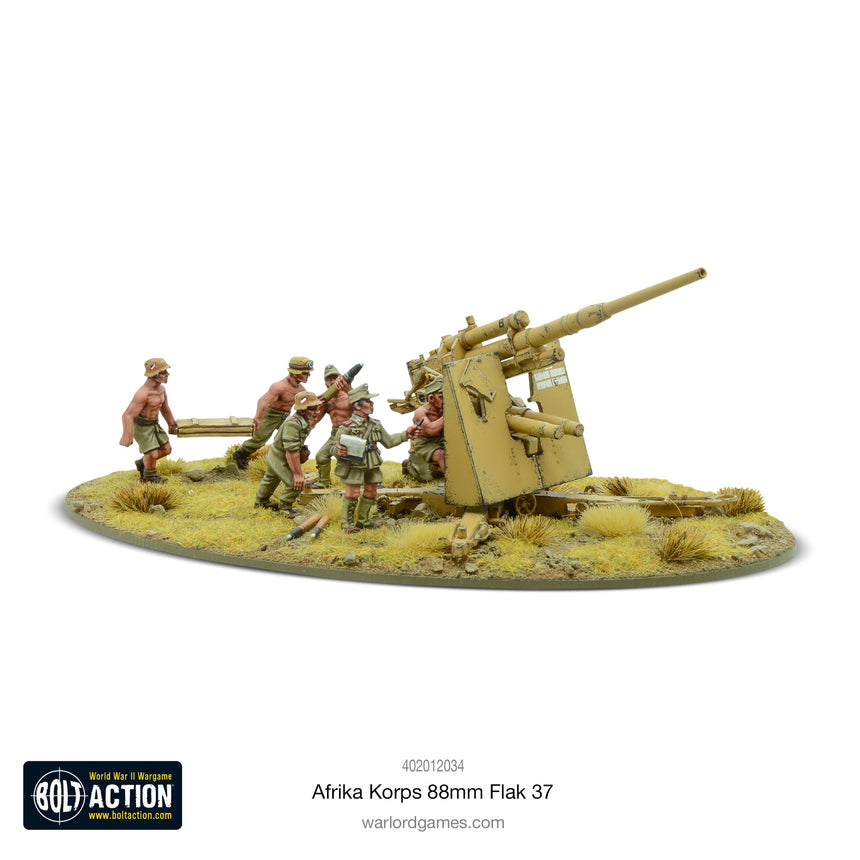 Afrika Korps 8,8cm Flak 37