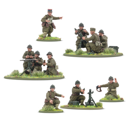 French Army Heavy Weapons Platoon - Warlord Games