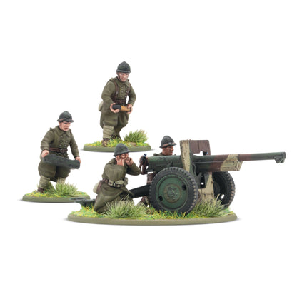 French Army 75mm Light Artillery - Warlord Games