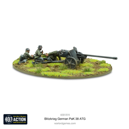 Blitzkrieg German Pak 38 5cm anti-tank gun (1941-42)