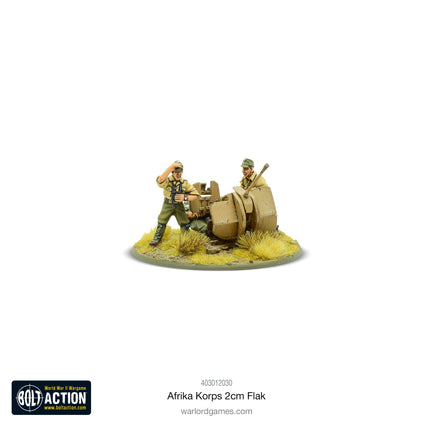 Afrika Korps 2cm Flak 38
