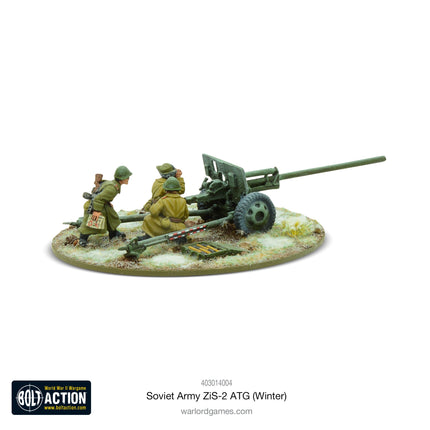 Soviet ZIS-2 anti-tank gun (Winter)
