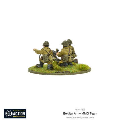 Belgian Army MMG team