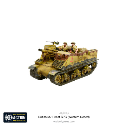 British M7 Priest SPG (Western Desert)