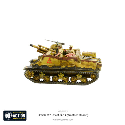 British M7 Priest SPG (Western Desert)