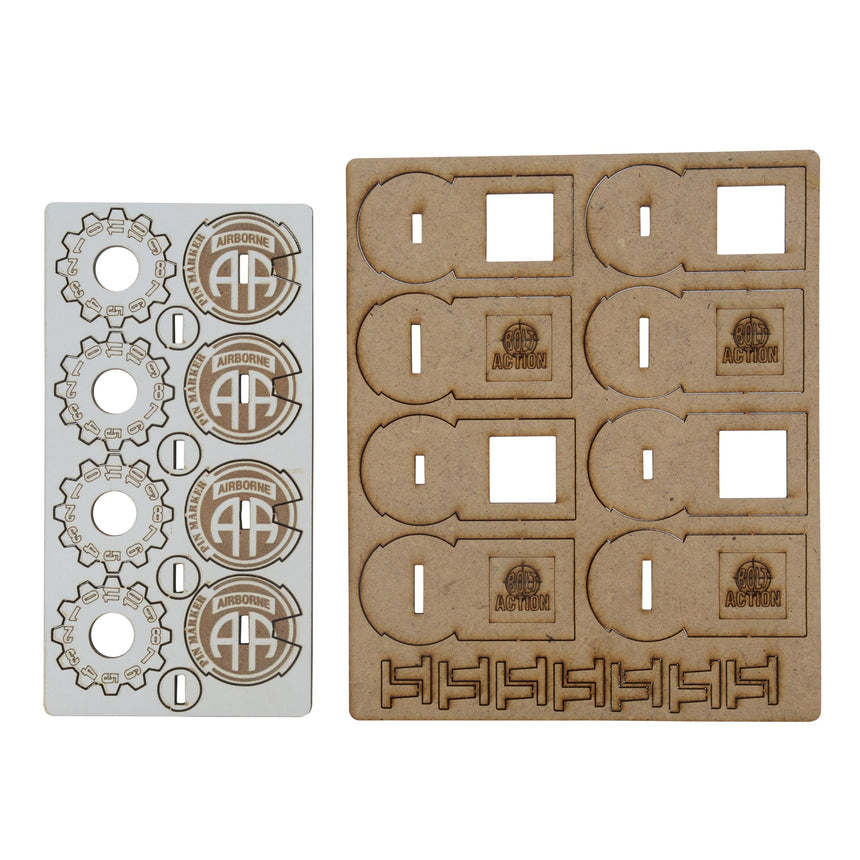 MDF Unit Pin Markers - 82nd American Airborne 'All American'