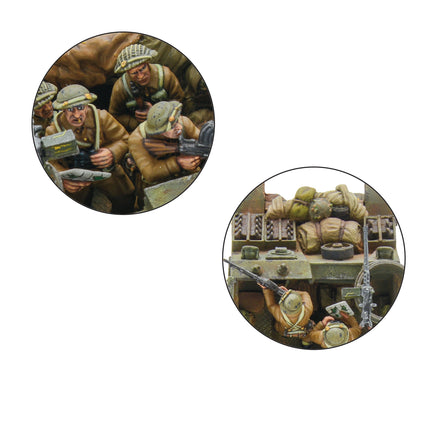 British & Canadian Recce Infantry Platoon - Warlord Games (12)
