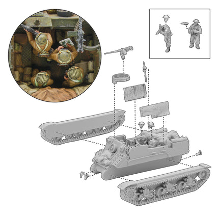 British & Canadian Recce Infantry Platoon - Warlord Games (16)