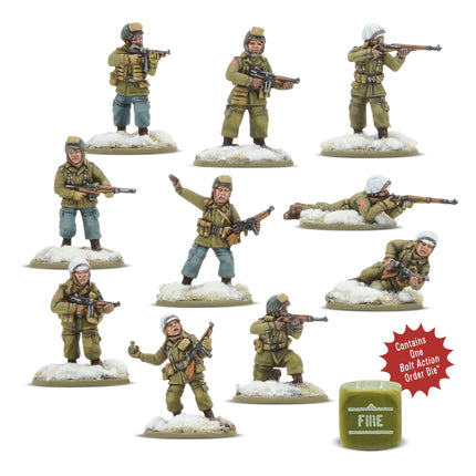US Airborne (Winter) Rifle & Heavy Weapons Platoons - Warlord Games (2)