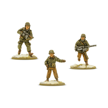 US Airborne (Winter) Rifle & Heavy Weapons Platoons - Warlord Games (6)