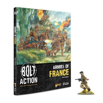 Armies of France mit Marie-Pierre Kœnig Sonderminiatur - Warlord Games