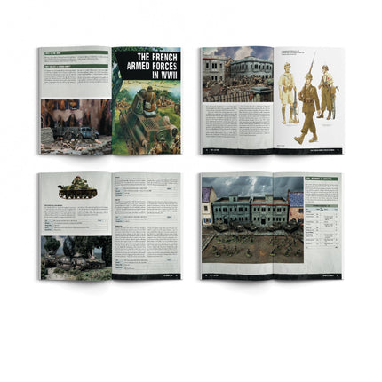 Armies of France mit Marie-Pierre Kœnig Sonderminiatur - Warlord Games