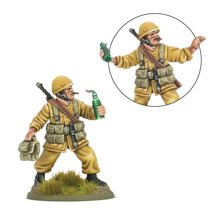 Armies of Italy mit 'Desert Lightning' Buch Miniatur