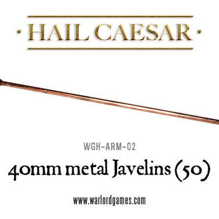 40mm metal Javelins (50) - Metall-Wurfspeere