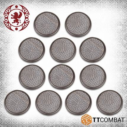 40mm Plaza Bases - TT Combat - TTCGR-ACC-028