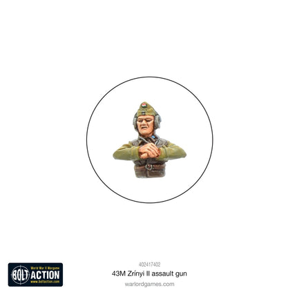 43M Zrínyi II Assault Gun - Panzer - Warlord Games - 402417402