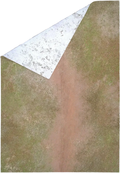 44"x30" Double G-Mat: Battleground and Winter Realm