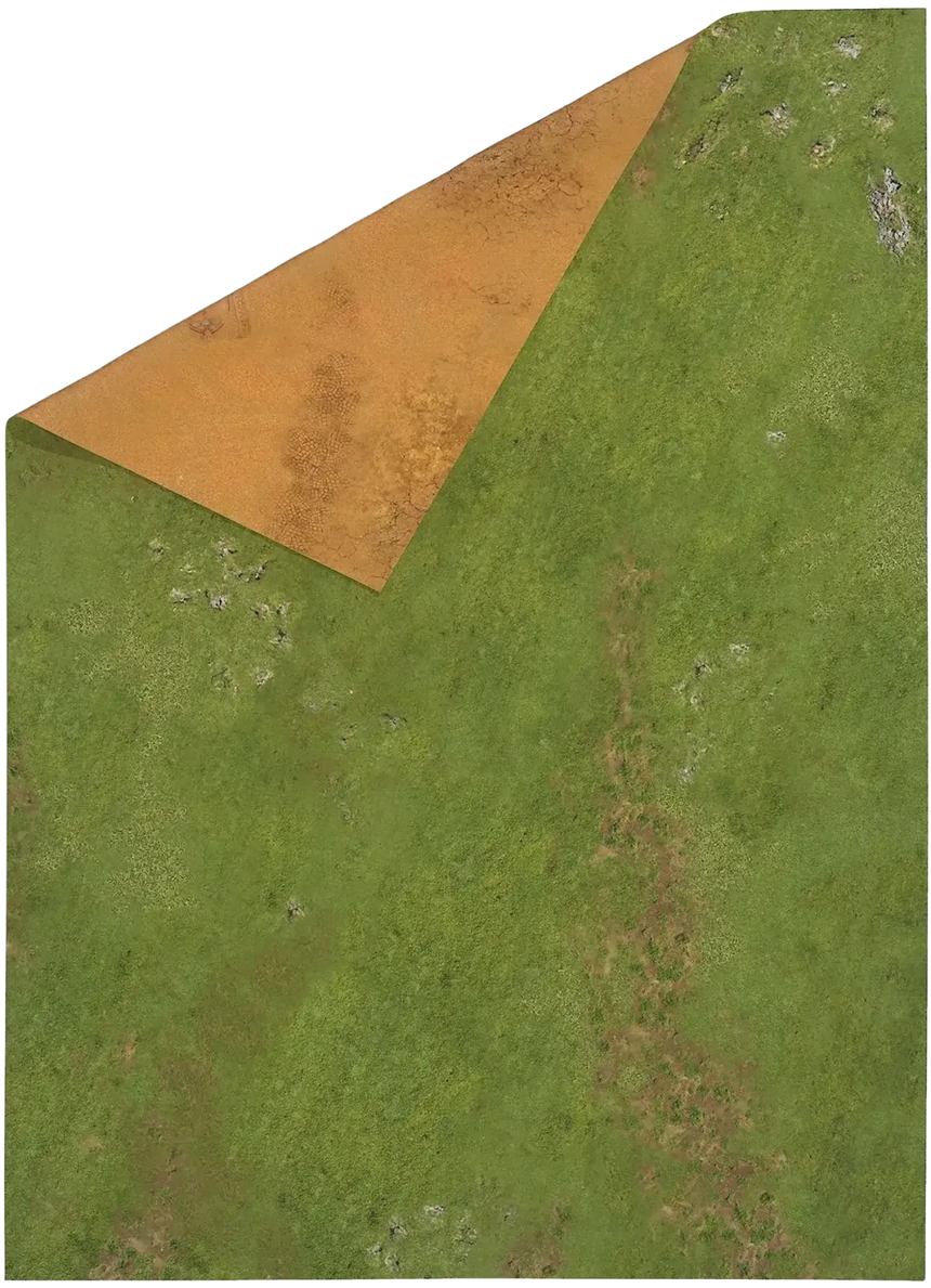 44"x60" Double G - Mat: Highlands in War and Sands of Time - Zubehör - Gamemat - X1HI