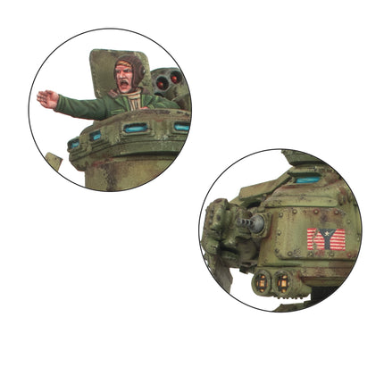 M10A1 Grizzly Medium Assault Walker - Warlord Games (3)