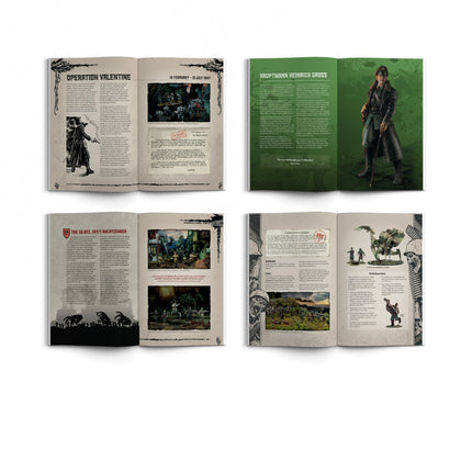 Festung Europa & 'Operation Touchdown' Book Miniature (B-Ware)